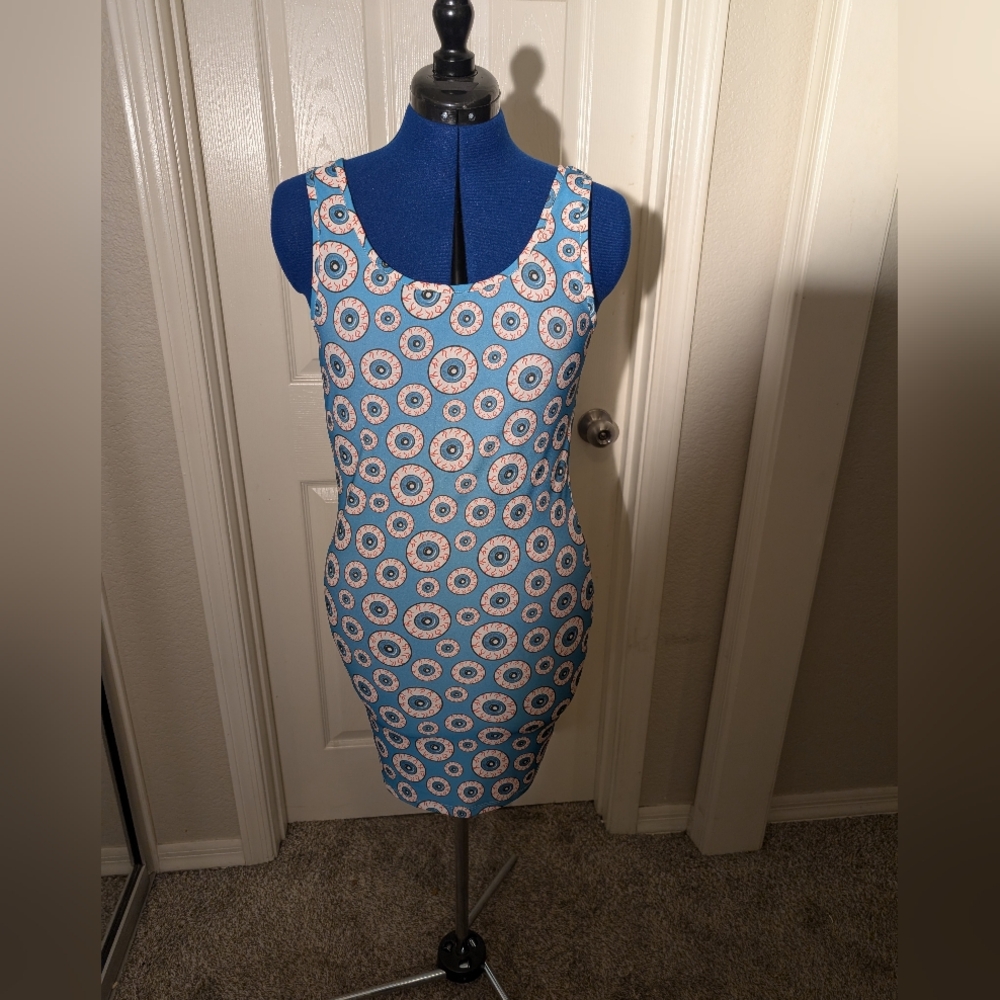 Sourpuss eyeball dress size large